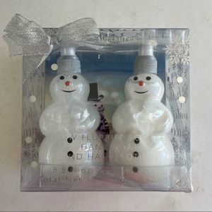 Simple pleasures Snowman hand soap & Lotion